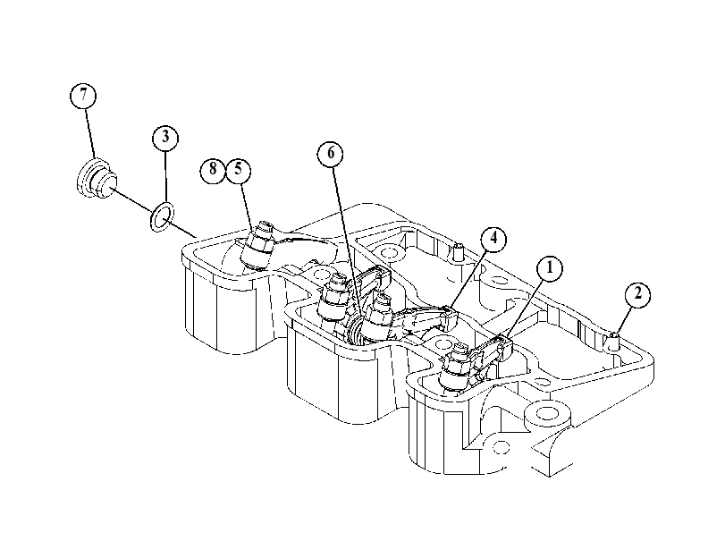 ROCKER ARM AS 5475184 CAT