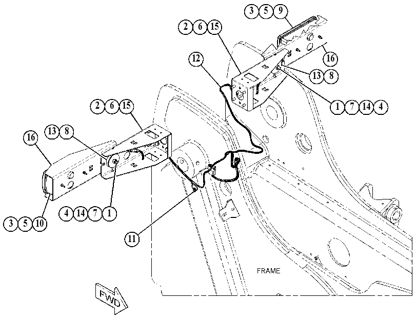 LAMP GP-REAR 5032127 CAT