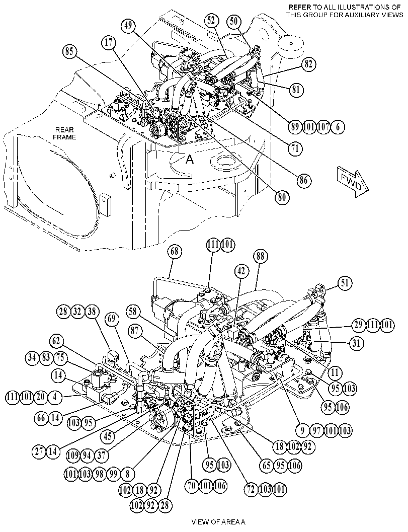 VALVE & MTG GP-HYDRAULIC 5417865 CAT