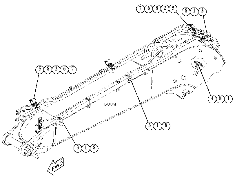 CLAMP & MOUNTING GP 5301682 CAT