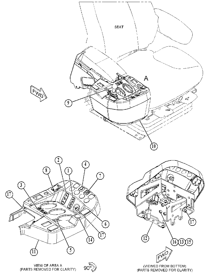 KIT-JOYSTICK CONTROL 5098218 CAT