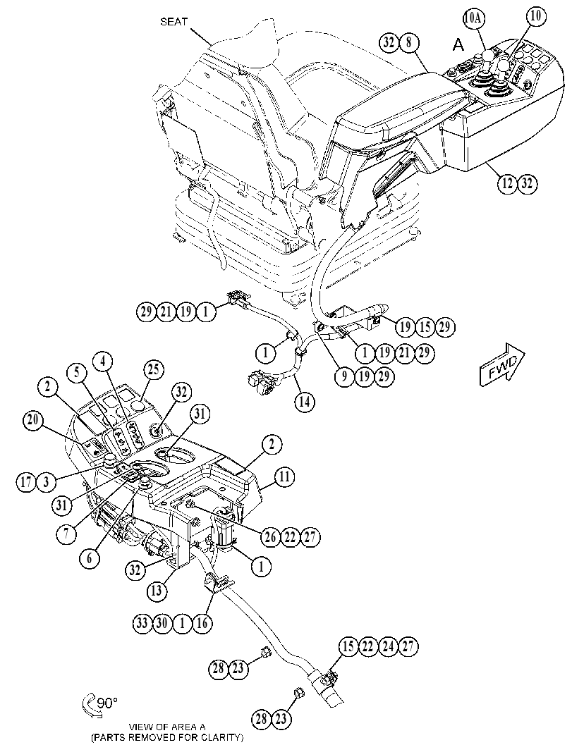 KIT-JOYSTICK CONTROL 4570939 CAT