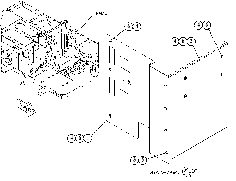 GUARD GP-HYDRAULIC TANK 5642381 CAT