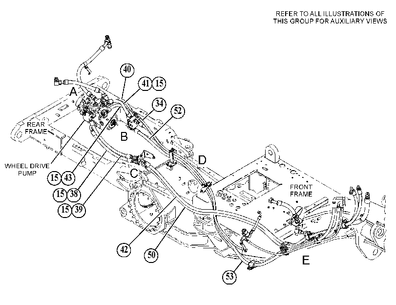 LINES GP-ALL WHEEL DRIVE 5152539 CAT