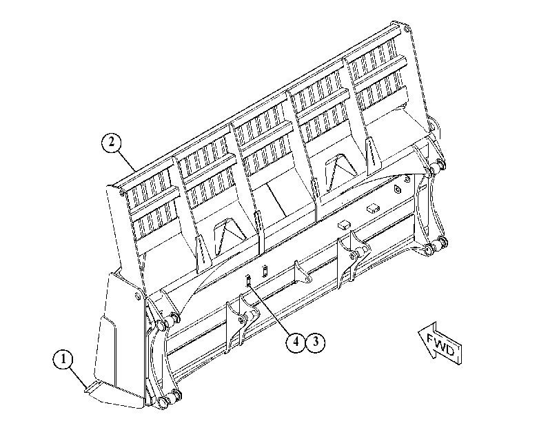 BLADE & EDGE GP-SEMI-UNIVERSAL 4727305 CAT