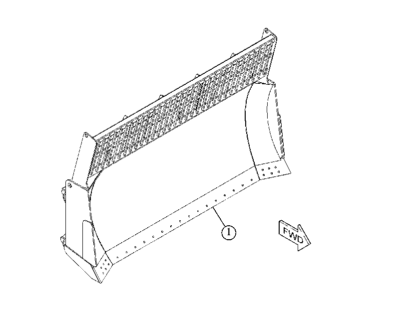 BLADE AS-SEMI-UNIVERSAL 4727503 CAT