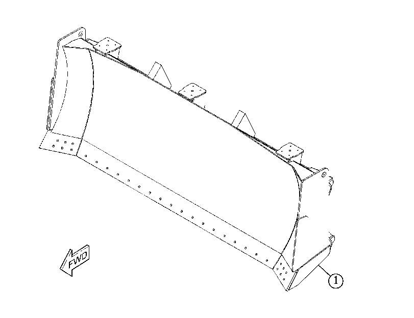 BLADE AS-SEMI-UNIVERSAL 4648028 CAT