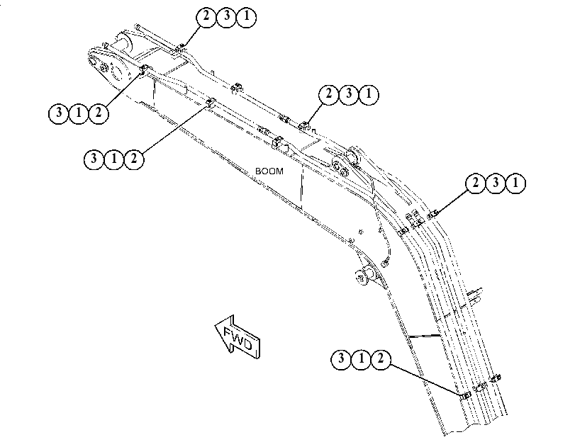 FASTENER GP-LINES 5188461 CAT