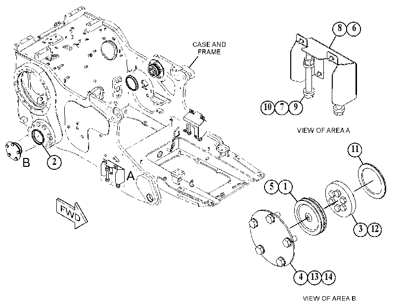 MOUNTING GP-ROLLER FRAME 5071543 CAT