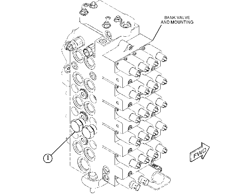 PLUG GP-HYDRAULIC LINES 5421250 CAT