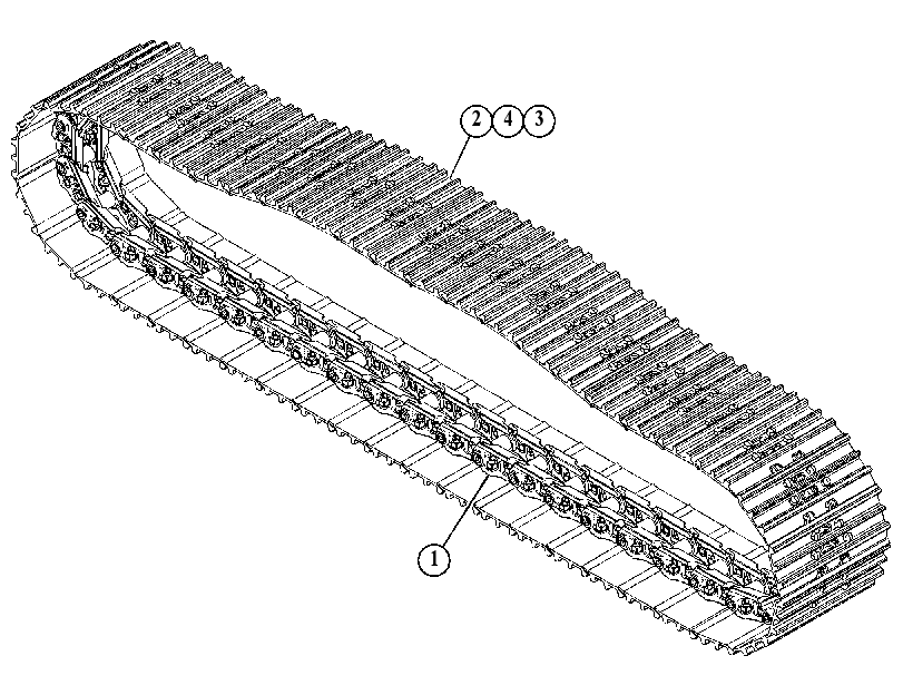 Гусеница 5171247 CAT