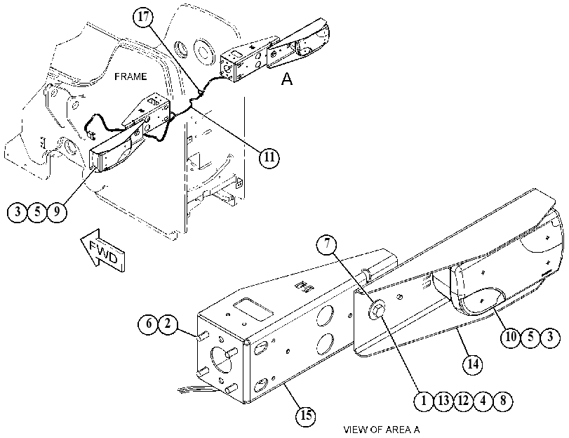 LIGHTING GP-REAR 4749140 CAT