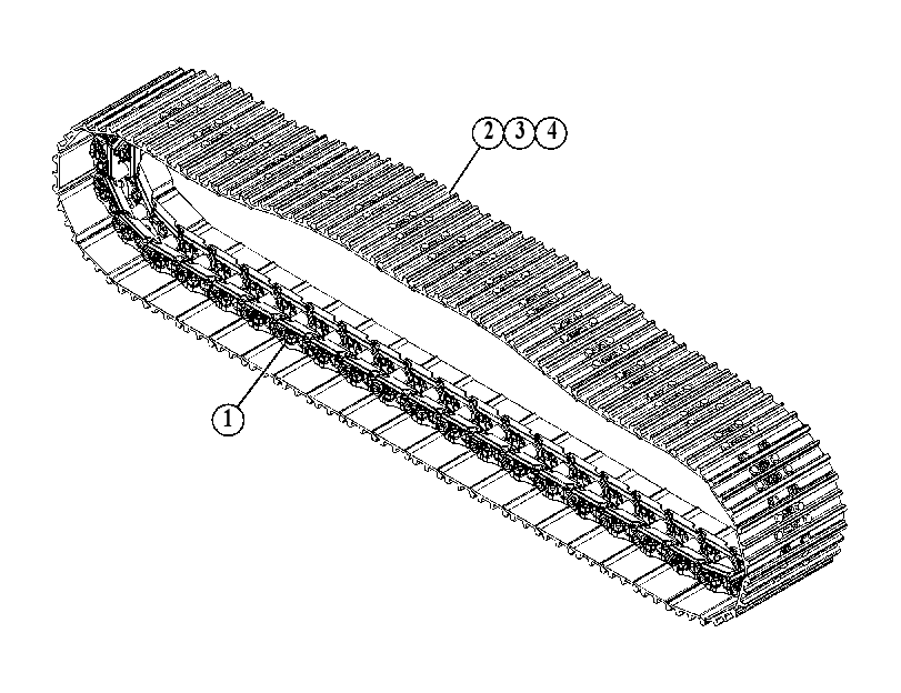 Гусеница 5406327 CAT