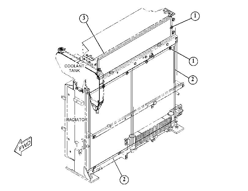 SCREEN GP-RADIATOR 5492631 CAT