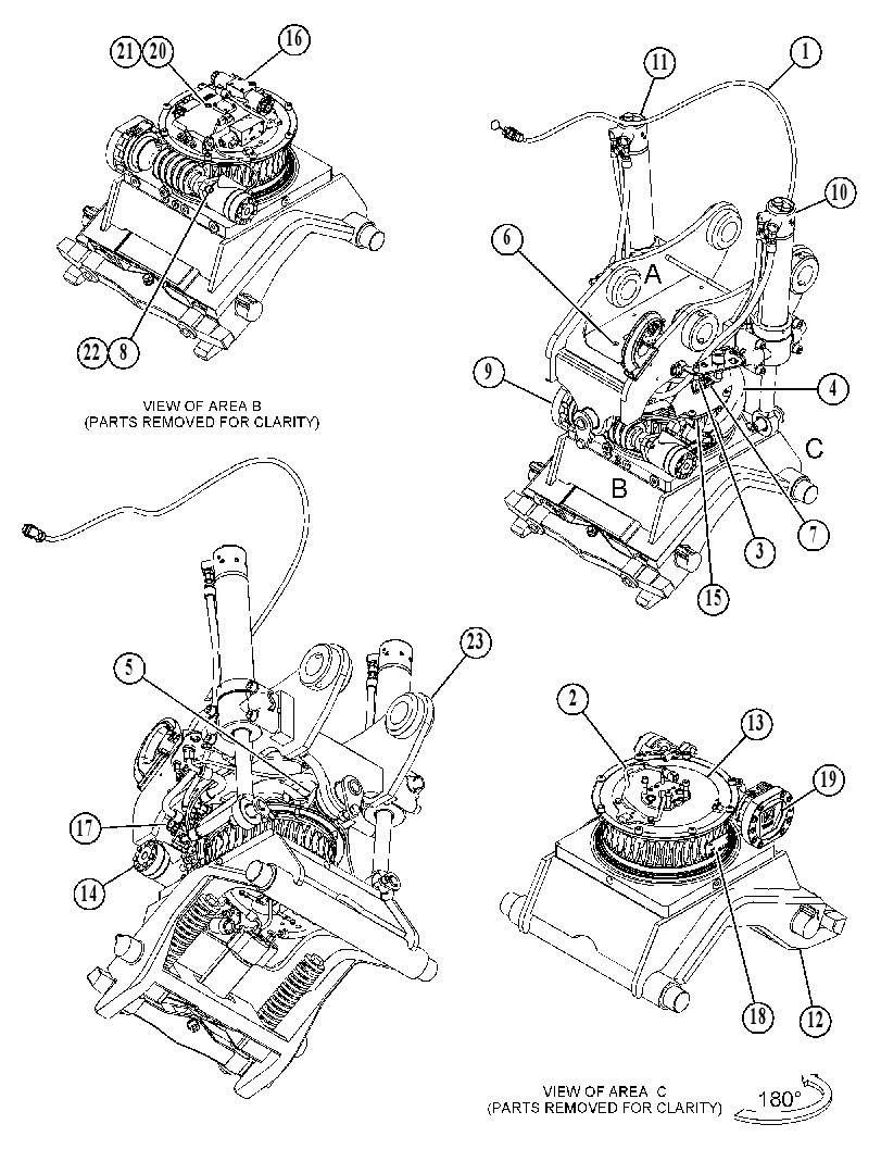 TILT GP-ROTATOR 5441342 CAT