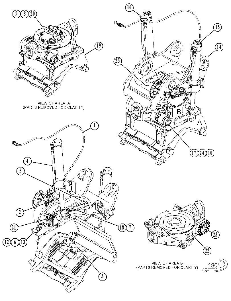 TILT GP-ROTATOR 5551569 CAT