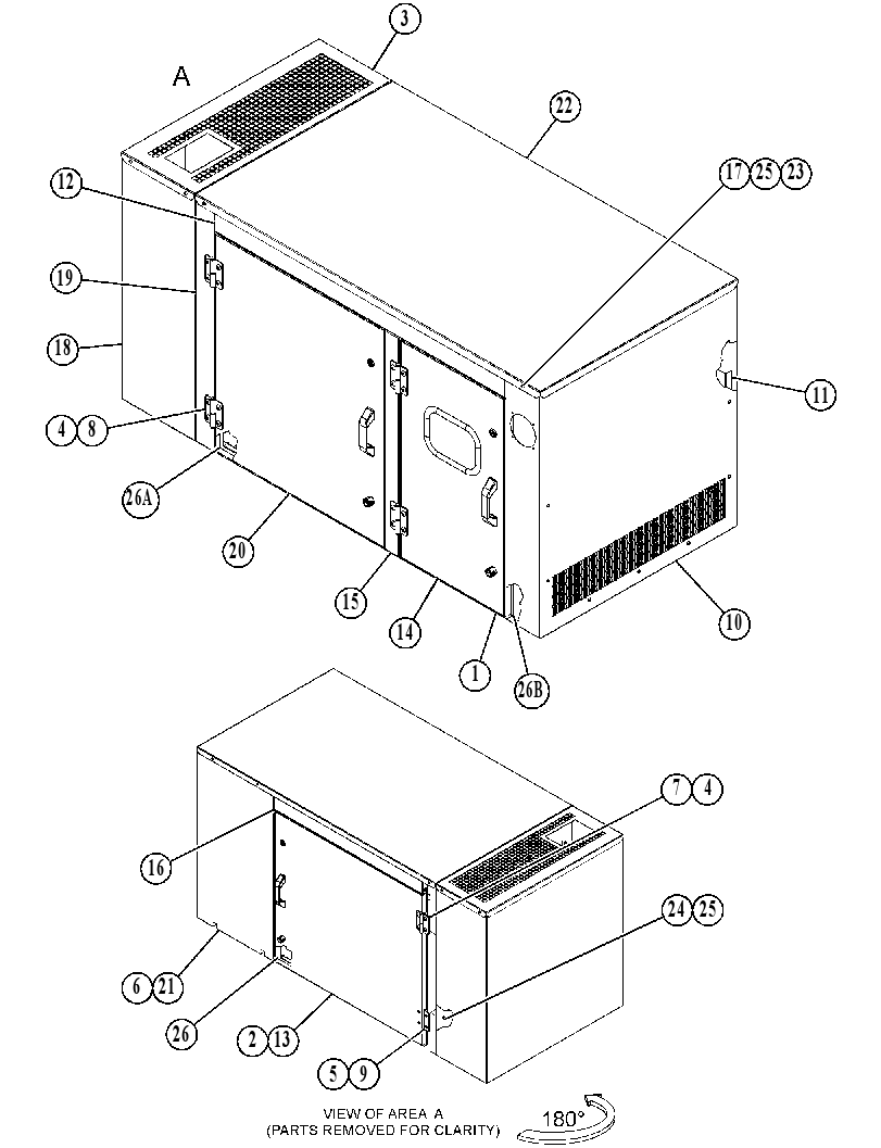 Кожух генератора 5154473 CAT