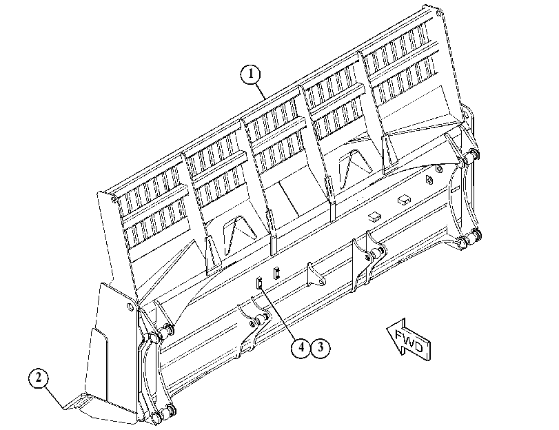BLADE & EDGE GP-SEMI-UNIVERSAL 4727307 CAT