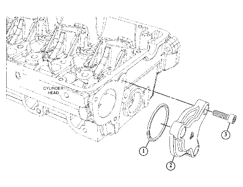 ADAPTER GP-PUMP 5627043 CAT