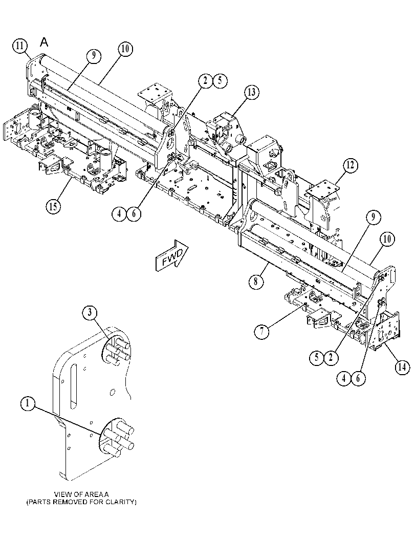 FRAME GP-SCREED 5216478 CAT