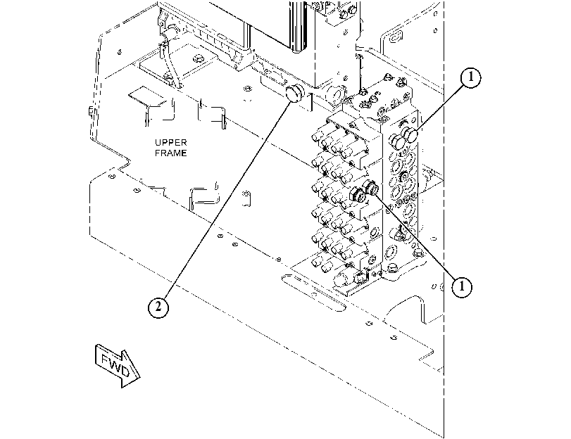 PLUG GP-HYDRAULIC LINES 5284099 CAT