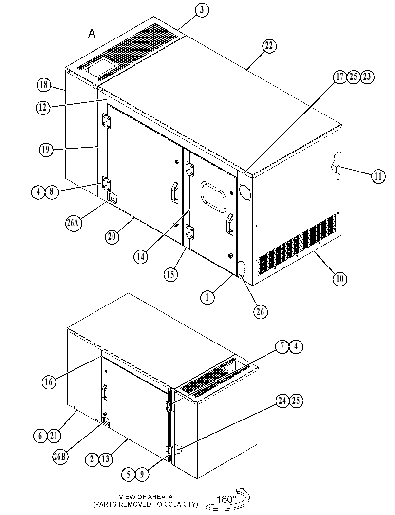 Кожух генератора 5154490 CAT