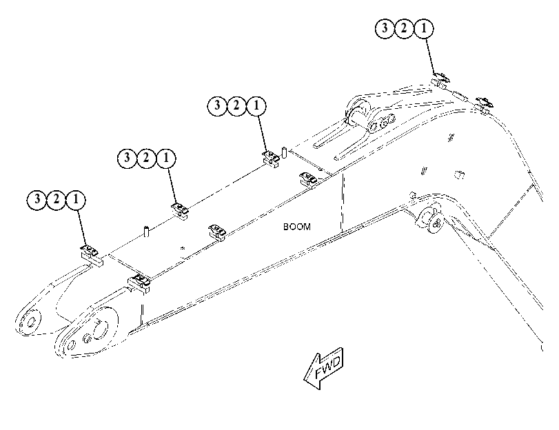 FASTENER GP-LINES 5188462 CAT