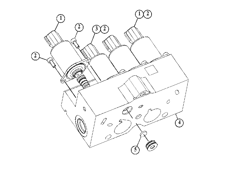 MANIFOLD & SOLENOID GP-CONTROL 5579339 CAT