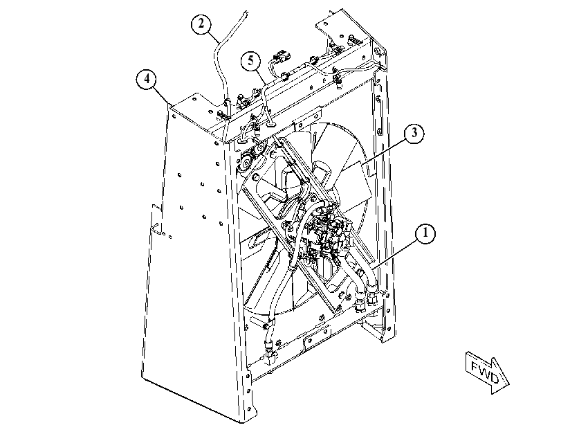 FAN & MOTOR GP 4645770 CAT