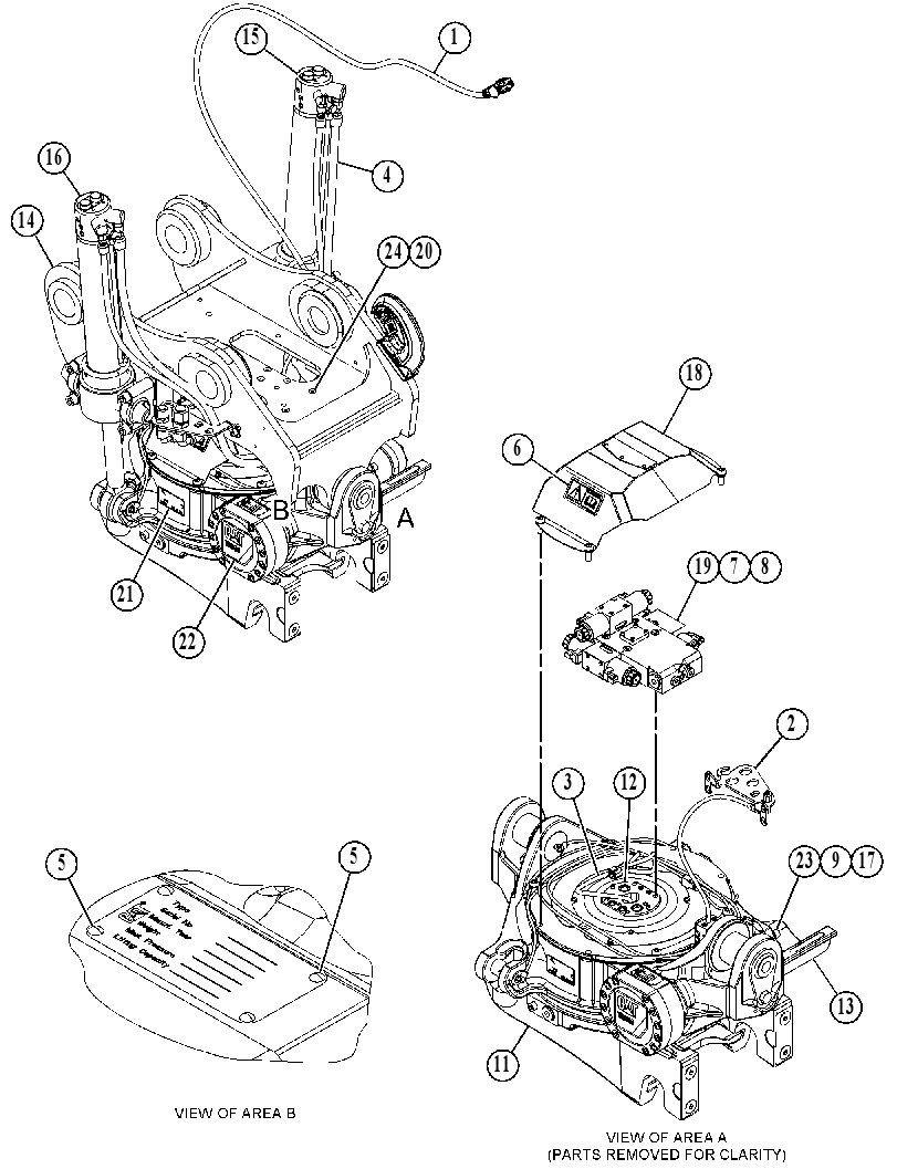 TILT GP-ROTATOR 5551567 CAT