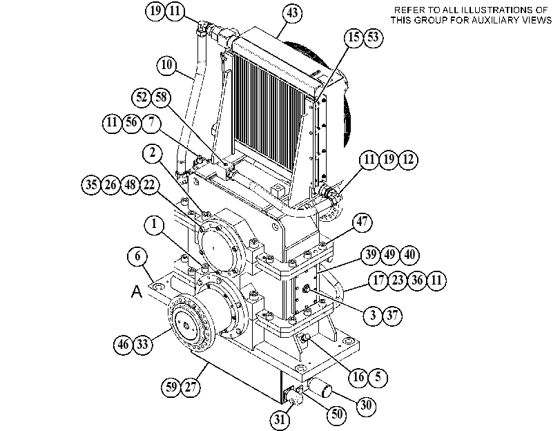 GEARBOX GP-REDUCTION 5118335 CAT