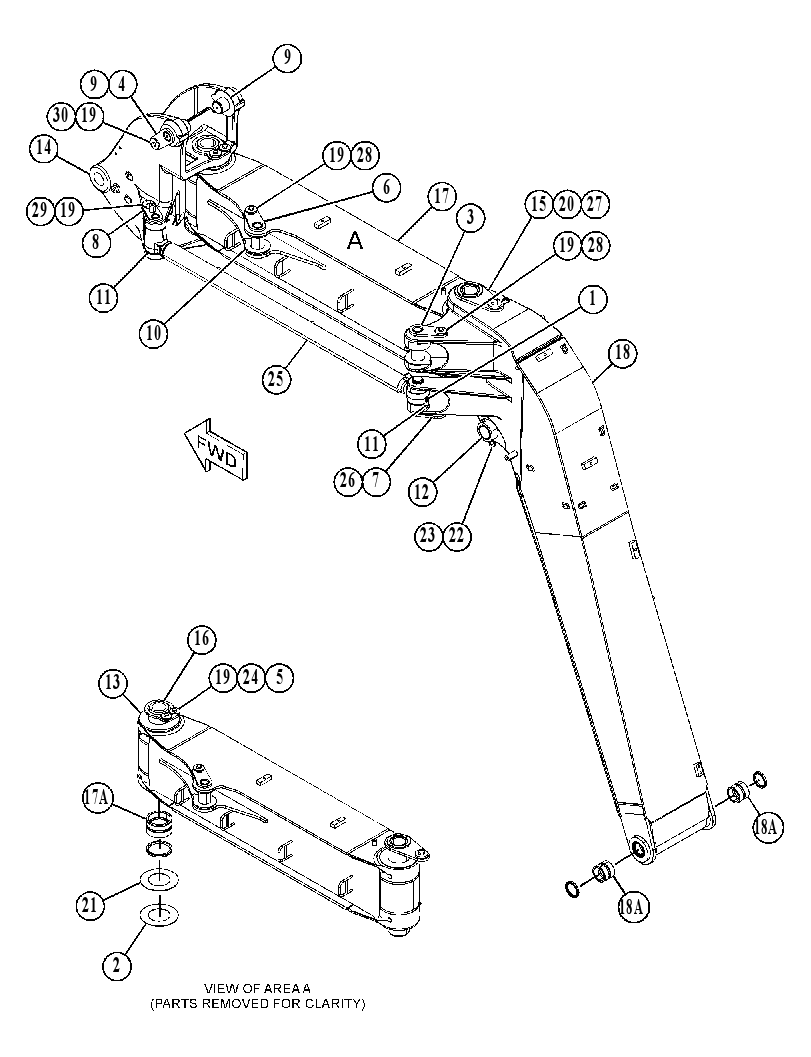 BOOM GP-OFFSET 5122586 CAT