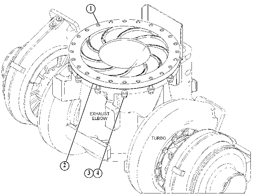 FLANGE AS-DUCT 5511972 CAT