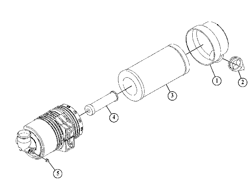 PRECLEANER AS 5601138 CAT