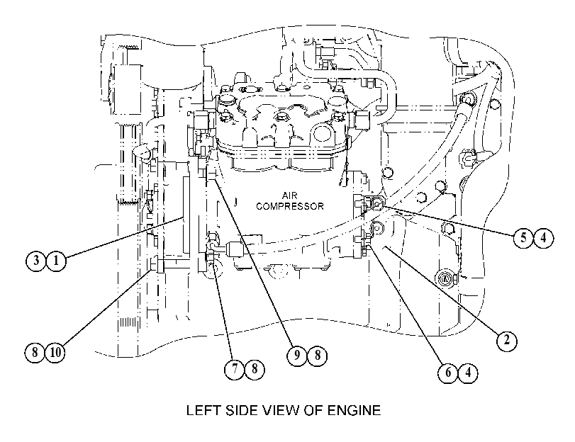 MOUNTING GP-AIR COMPRESSOR 2997317 CAT