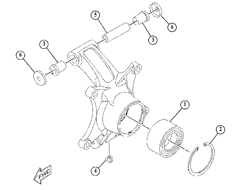 KNUCKLE AS 5616482 CAT