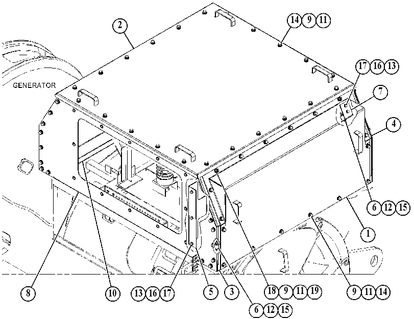 BOX GP-TERMINAL 5036998 CAT