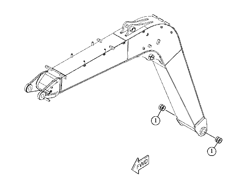 BOOM & BEARING AS 5151147 CAT