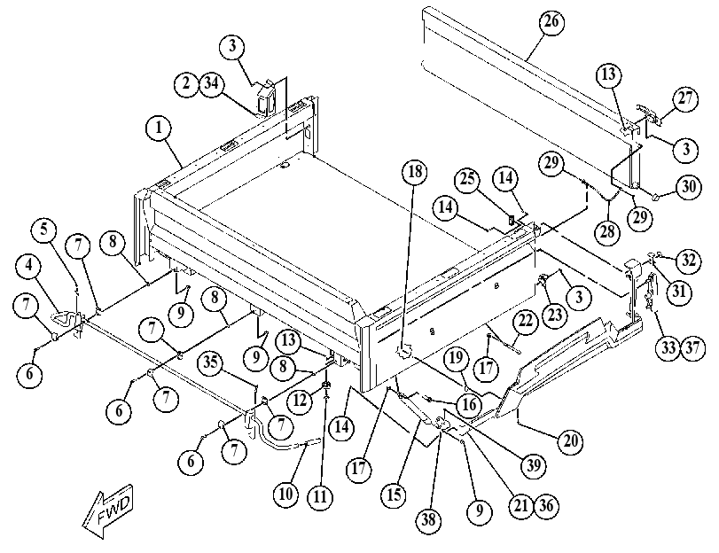 BOX GP-CARGO 5602544 CAT