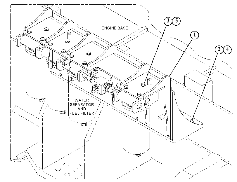 MOUNTING GP-FILTER 5027076 CAT