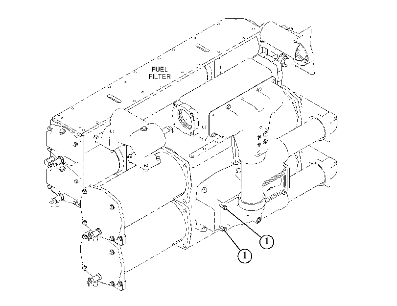 FASTENER GP-ENGINE OIL LINES 5683656 CAT