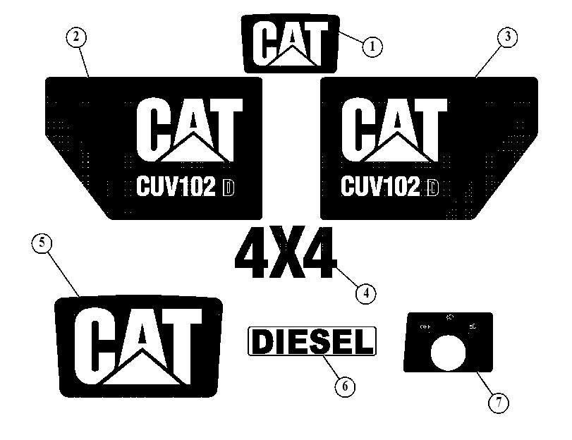 Плёнка 5602739 CAT
