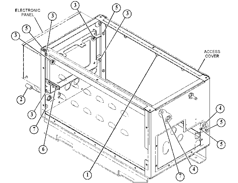 CABINET GP-CONTROL 4983624 CAT