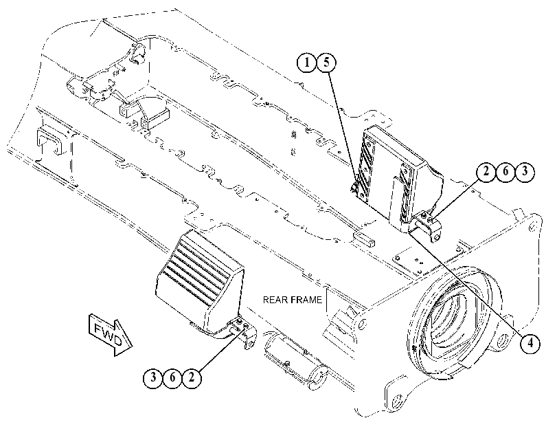 CHOCK GP-WHEEL 5648360 CAT