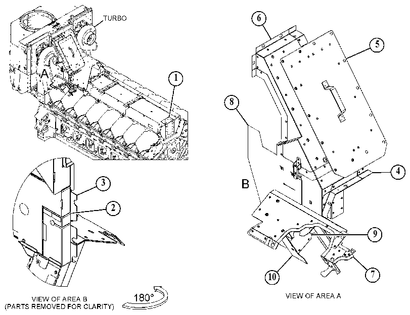 SHIELD AS-EXHAUST 5382311 CAT