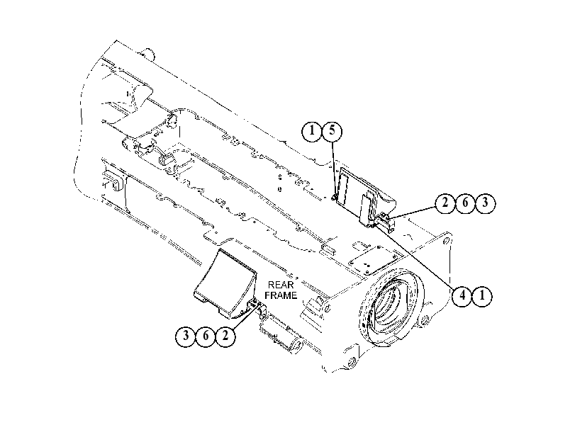 CHOCK GP-WHEEL 5537100 CAT