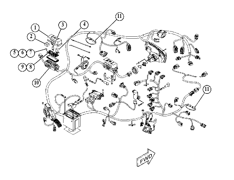 HARNESS AS-MAIN 5717447 CAT