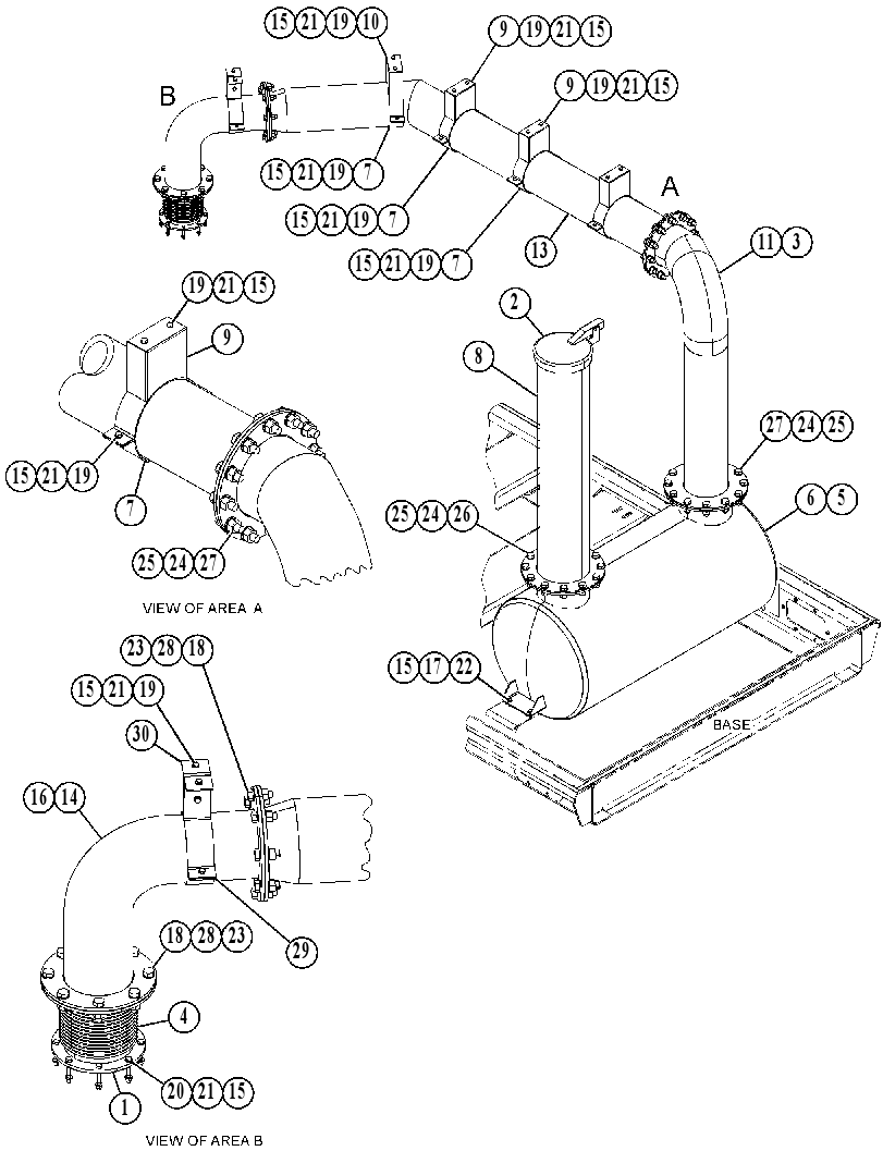 SILENCER GP-INLET 4994519 CAT