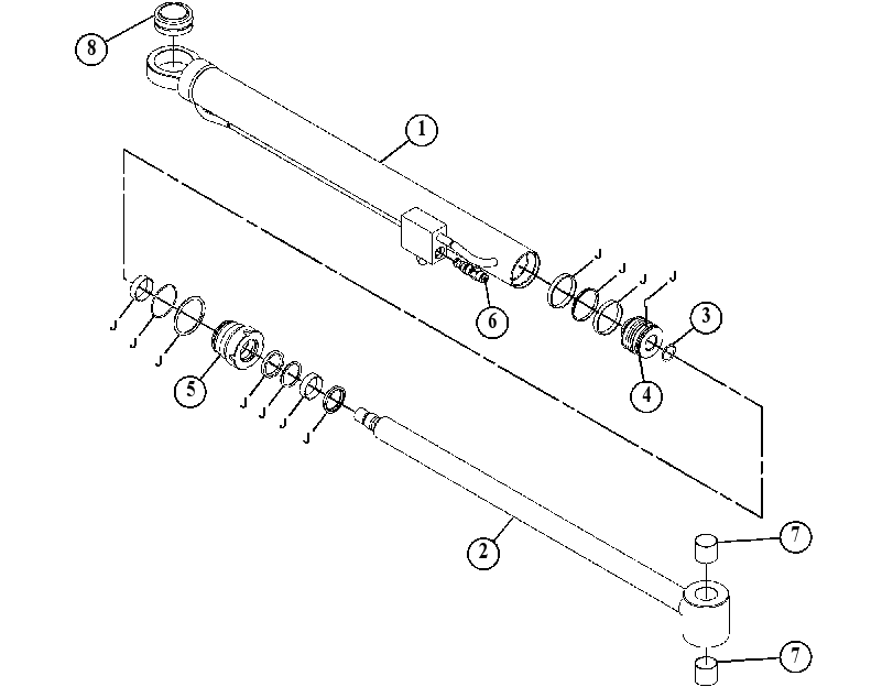 CYLINDER GP-COMPENSATING 5558202 CAT