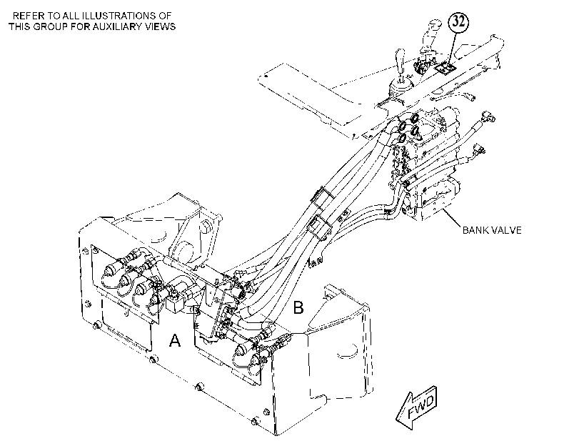 LINES GP-REAR ATTACHMENT 2908687 CAT